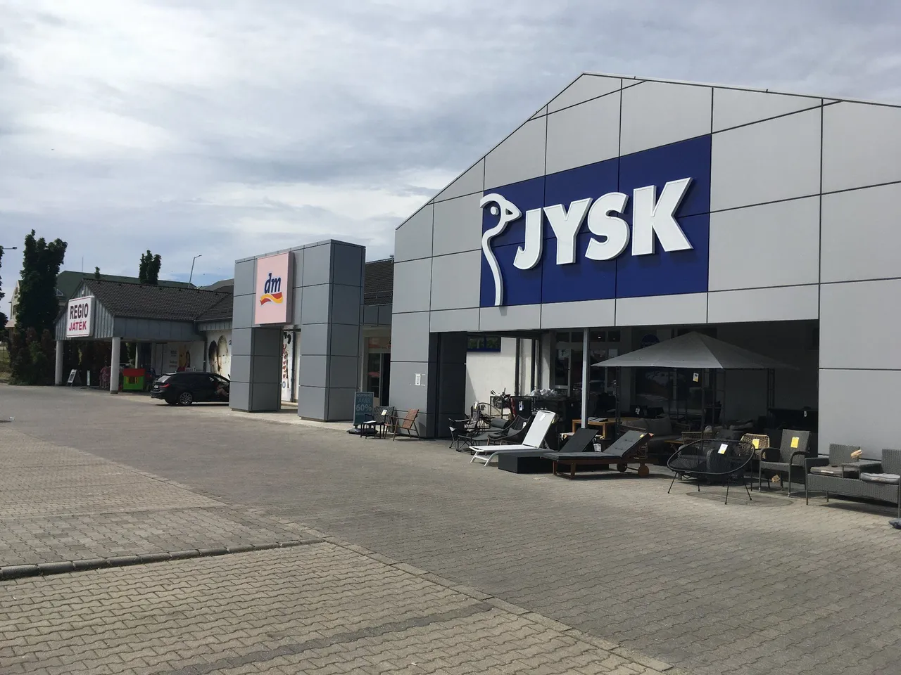 JYSK Raktárépítés Keszthely